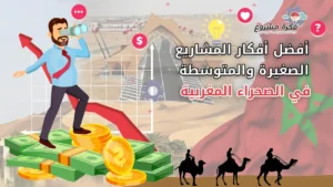 أفكار مشاريع صغيرة ناجحة في الصحراء المغربية | 50 فكرة مشروع ومربحة