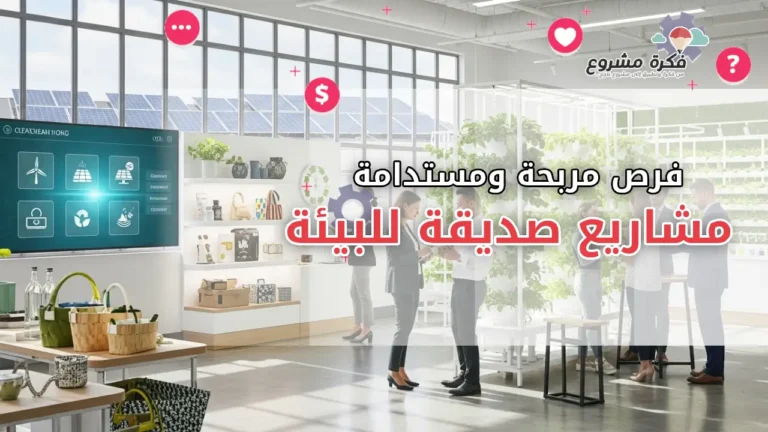 مشاريع صديقة للبيئة: فرص مربحة ومستدامة