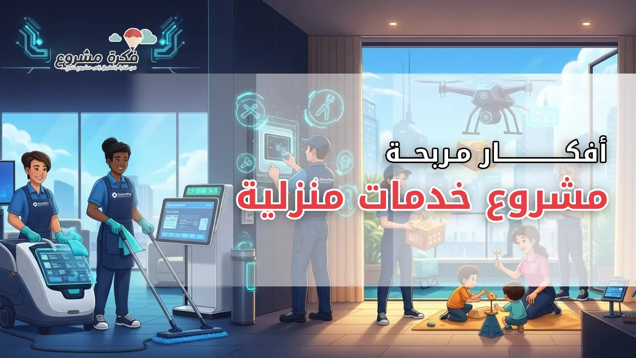 مشروع خدمات منزلية: أفكار مربحة وفرص استثمارية