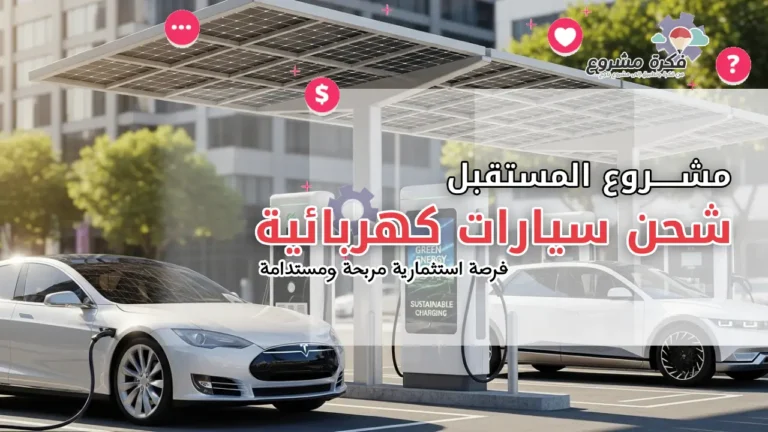 مشروع شحن سيارات كهربائية: فرصة استثمارية مربحة ومستدامة