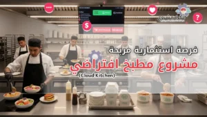 مشروع مطبخ افتراضي (Cloud Kitchen): فرصة استثمارية مربحة